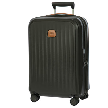 Brics Taormina - Valise cabine 4 roues S 55 cm erw. USB (olive)