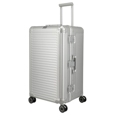Travelite Next Trunk - 4-Wheel Trolley 76 cm (silver)