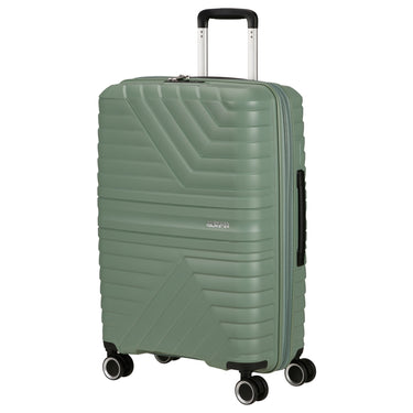 American Tourister Selection Flytwist - 4-Wheel Trolley 67 cm expandable (Color: green)