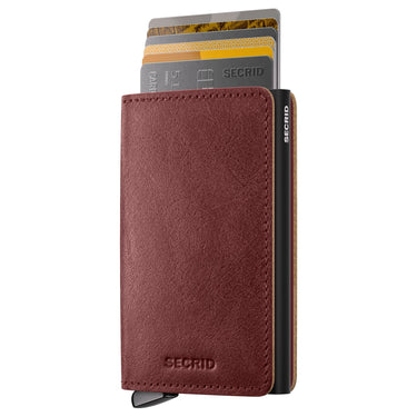 Secrid Premium Basco Slimwallet - Wallet RFID 6.5 cm (brown+)