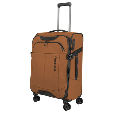 Travelite Briize - 4-Rollen-Trolley M 67 cm erw. (curry)