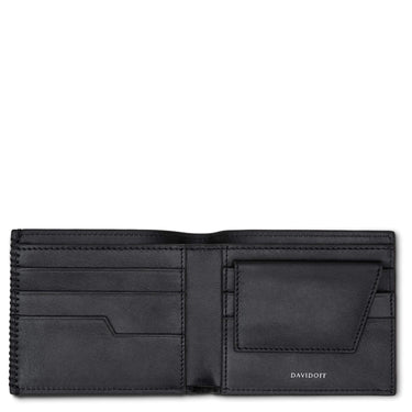 Davidoff Home Run - Portefeuille 7cc 11,5 cm RFID (couleur : noir)
