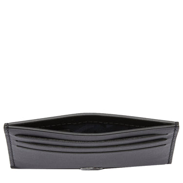 Lacoste FG - Tarjetero de cuero 6 cc 11 cm (black)