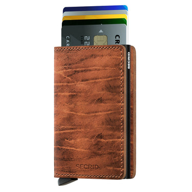 Secrid Dutch Martin Slimwallet - Wallet RFID 6.8 cm (Color: whiskey)