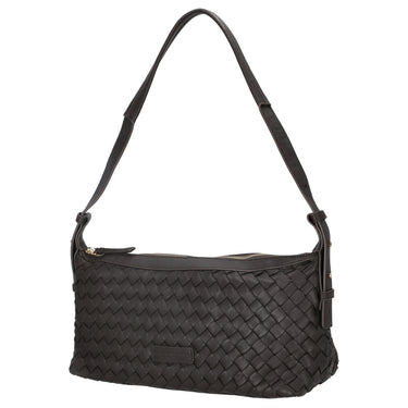 Les Visionnaires Marie Baguette Weave Silky - Schultertasche 38.5 cm (cafe)