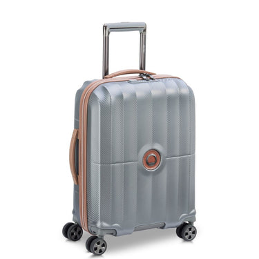 Delsey Paris St. Tropez - Trolley Cabina 4 Ruote Slim line 55 cm (platinum)