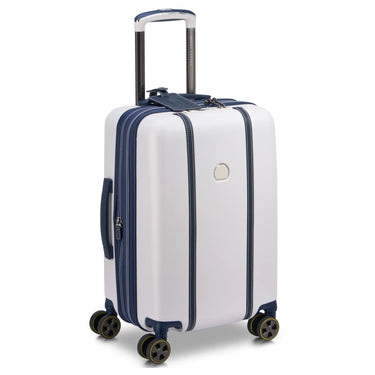 Delsey Paris Cadence - 4-Wheel Cabin Trolley 55 cm erw. (elfenbein/blau)