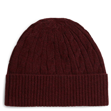Tommy Hilfiger Flag Cable - Gorro (deep burgundy)