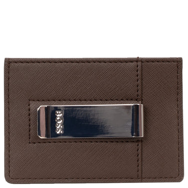 BOSS Northon Money Clip - Kreditkartenetui 2cc 10 cm (dark brown)