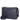 Mandarina Duck Mellow Leather Pochette - Bolso de Noche 23 cm (color: azul vestido)