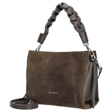Coccinelle Boheme Suede - Shoulder Bag 23 cm (fango/fango)