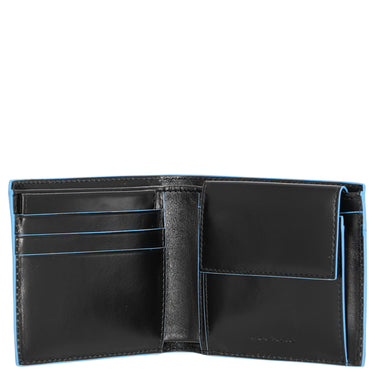 Piquadro Blue Square - Men's Wallet RFID 2cc 11 cm (black)