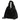Coccinelle C-Easy Syn. Fur - Henkeltasche 20 cm (noir/noir)