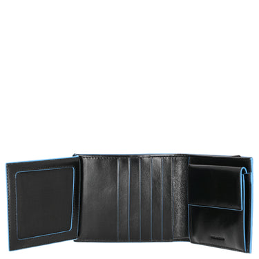 Piquadro Blue Square - Men's Wallet 12.5 cm RFID (black)