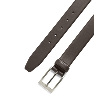 BOSS Barnabie - Ceinture en cuir avec boucle ardillon 3.5 cm (dark brown, 90)
