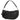 abro Willow - Borsa a secchiello 36 cm (black/nickel)