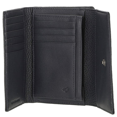 Mandarina Duck Mellow Leather - Wallet 10cc 14 cm (Color: dress blue)