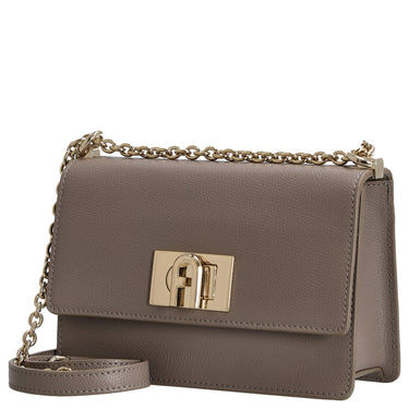 Furla 1927 - Borsa a tracolla 20 cm (grigio stucco)