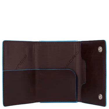 Piquadro Blue Square - Credit Card Holder 11cc 10 cm RFID (Color: mahogany)