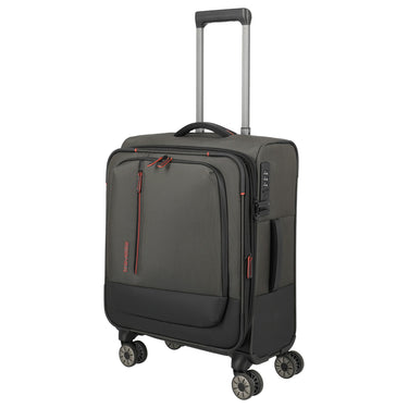 Travelite Crosslite - 4-Wheel Cabin Trolley S 55 cm erw. (oliv)