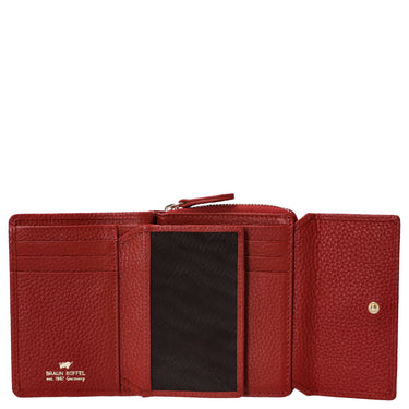 Braun Büffel Asti - Cartera M 8 tarjeteros 12 cm (rojo)