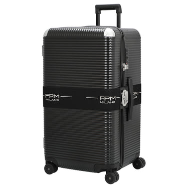 FPM Milano Bank Zip Deluxe Trunk on Wheels M - Trolley de 4 ruedas M 73 cm (eclipse black)