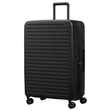 Samsonite Selection Restackd - Trolley con 4 ruedas 75 cm L ampliable con set de 3 bolsas de embalaje (Color: negro)