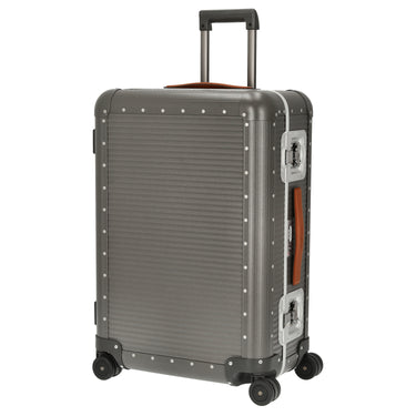 FPM Milano Bank aluminum Spinner 68 - 4-Rollen-Trolley 66 cm (steel grey)