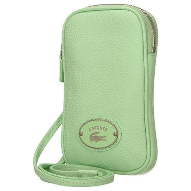 Lacoste Origin Croc - Handytasche mit Kontrast-Krokodil 17 cm (asch)
