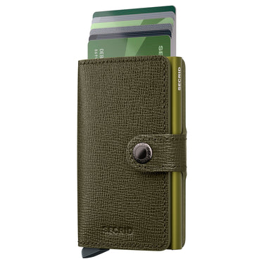 Secrid Crisple Miniwallet - Wallet RFID 6.5 cm (Color: kelp)