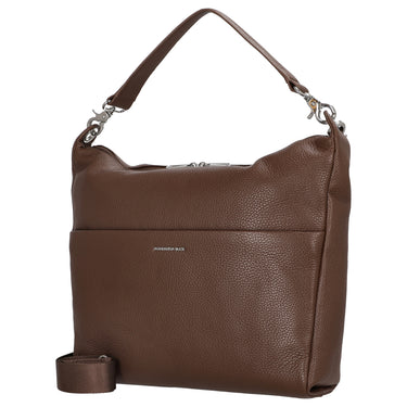 Mandarina Duck Mellow Leather Hobo - Shoulder Bag 33 cm (milk chocolate)