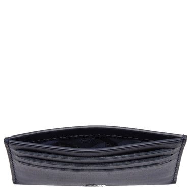 Lacoste FG - Tarjetero de cuero 6 cc 11 cm (blue)