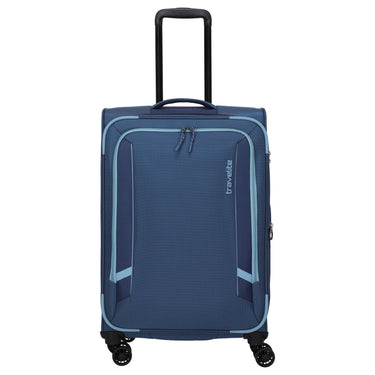Travelite Corsiica - Trolley de 4 ruedas M 67 cm erw. (blue)