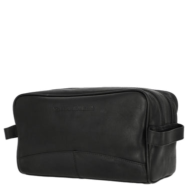 The Chesterfield Brand Stacey - Trousse de toilette cuir 24 cm (black)