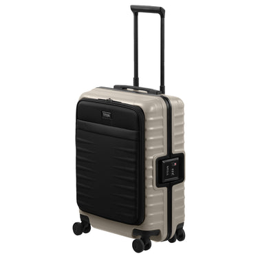 TITAN OVERSEAS - Valise cabine à 4 roulettes S 55/23cm mit Vortasche (nightshade black, 55 cm)