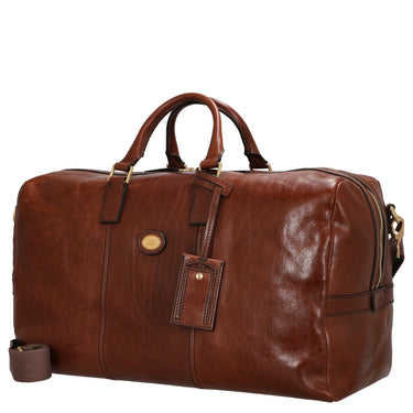 The Bridge Story Viaggio Weekender 30 - Bolsa de viaje de cuero 52 cm (marrone)