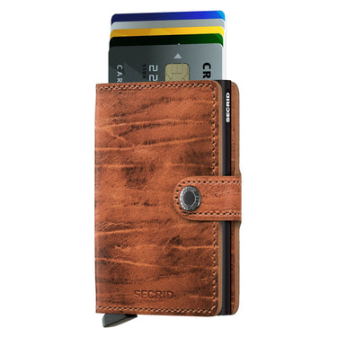 Secrid Dutch Martin Miniwallet - Wallet RFID 6.5 cm (Color: whiskey)