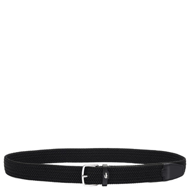 Lacoste Casual - Ceinture stretch 3,5 cm (noir, 110 cm)
