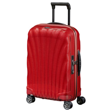 Samsonite Selection C-Lite - Trolley da cabina con 4 ruote 55 cm USB (chili red)