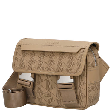 Lacoste The Blend - Sac bandoulière 21.5 cm (monogramme noir gris)