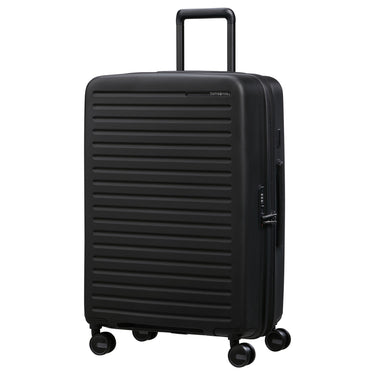 Samsonite Selection Restackd - Trolley M 4 ruote 68 cm espandibile (colore: nero)