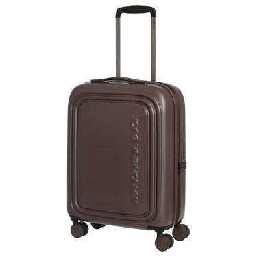 Mandarina Duck Logoduck+ - 4-Rollen-Kabinentrolley 52 cm erw. (choco ice)