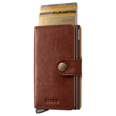 Secrid Premium Basco Miniwallet - Wallet RFID 6.5 cm (whiskey+)