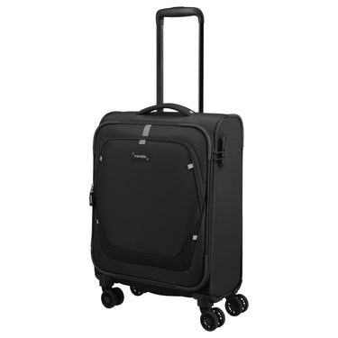 Travelite Umbria - Trolley cabine à 4 roulettes S 55 cm (Couleur : noir)