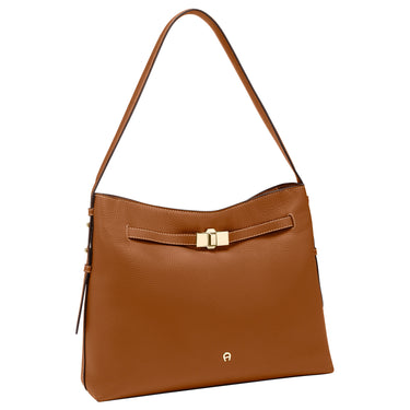 Aigner Farah M - Schultertasche 37 cm (cognac brown)