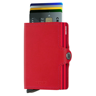 Secrid Original Twinwallet - Wallet RFID 7 cm (Color: red-red)