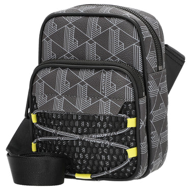 Lacoste The Blend - Sac bandoulière 18.5 cm (mesh mono périscope bleu)