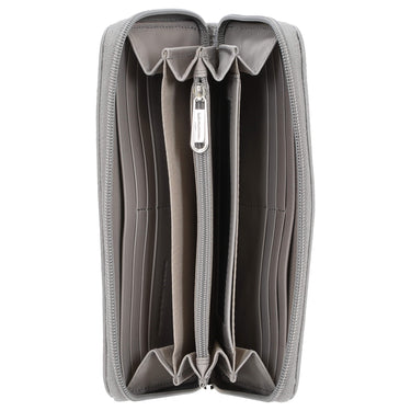 Mandarina Duck Mellow Leather - Geldbörse 12cc 19 cm (december sky)