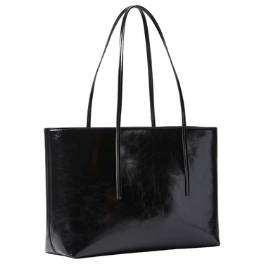 Calvin Klein Foil Logo Glossy Tote - Shopper 49 cm (black)