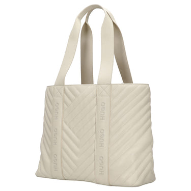 HUGO Women's Becky - Bolso shopper 35 cm (natural)